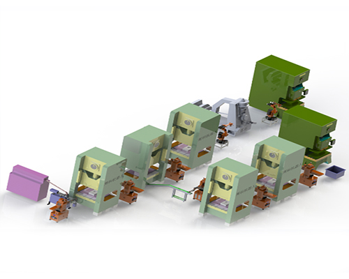 四轴摆臂锻造机械手