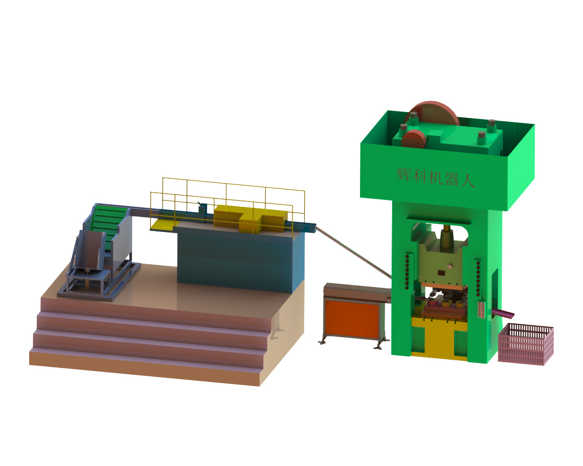 单臂步进梁锻压机械手