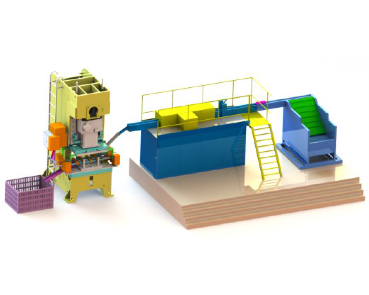 小型双臂锻压机械手